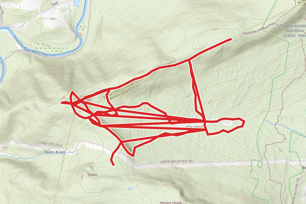 Hawk Mountain Sanctuary Trails
