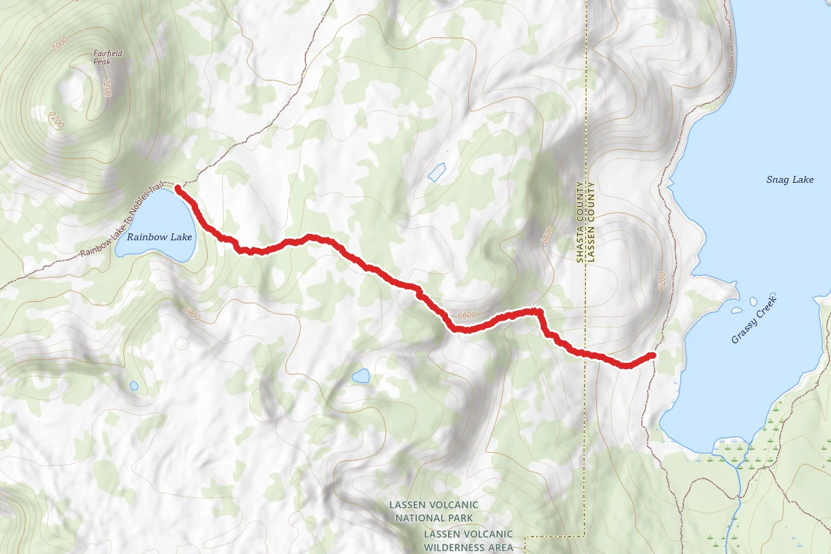 Rainbow Lake Trail