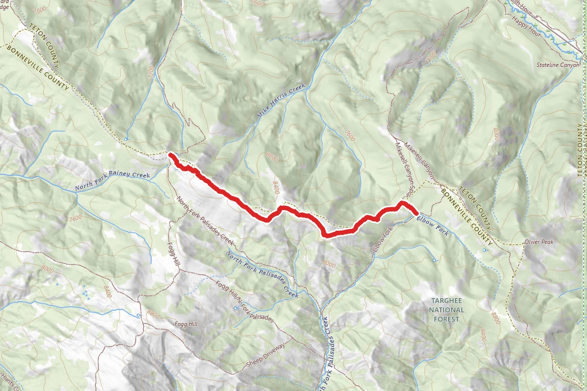 Pole Canyon Ridge 174