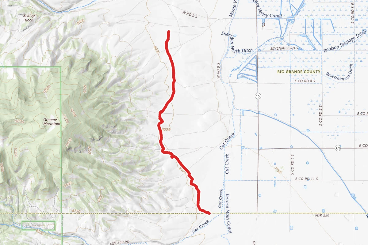 Bronson Peak Road