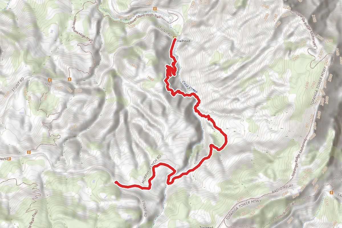 Cold Creek Canyon Trail