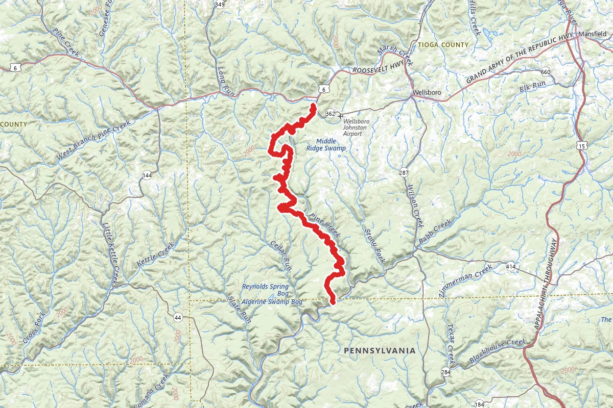 West Rim Trail