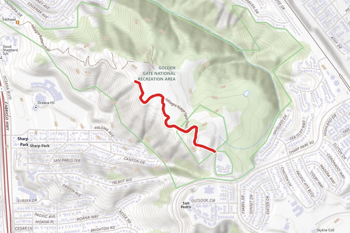Milagra Ridge Trail