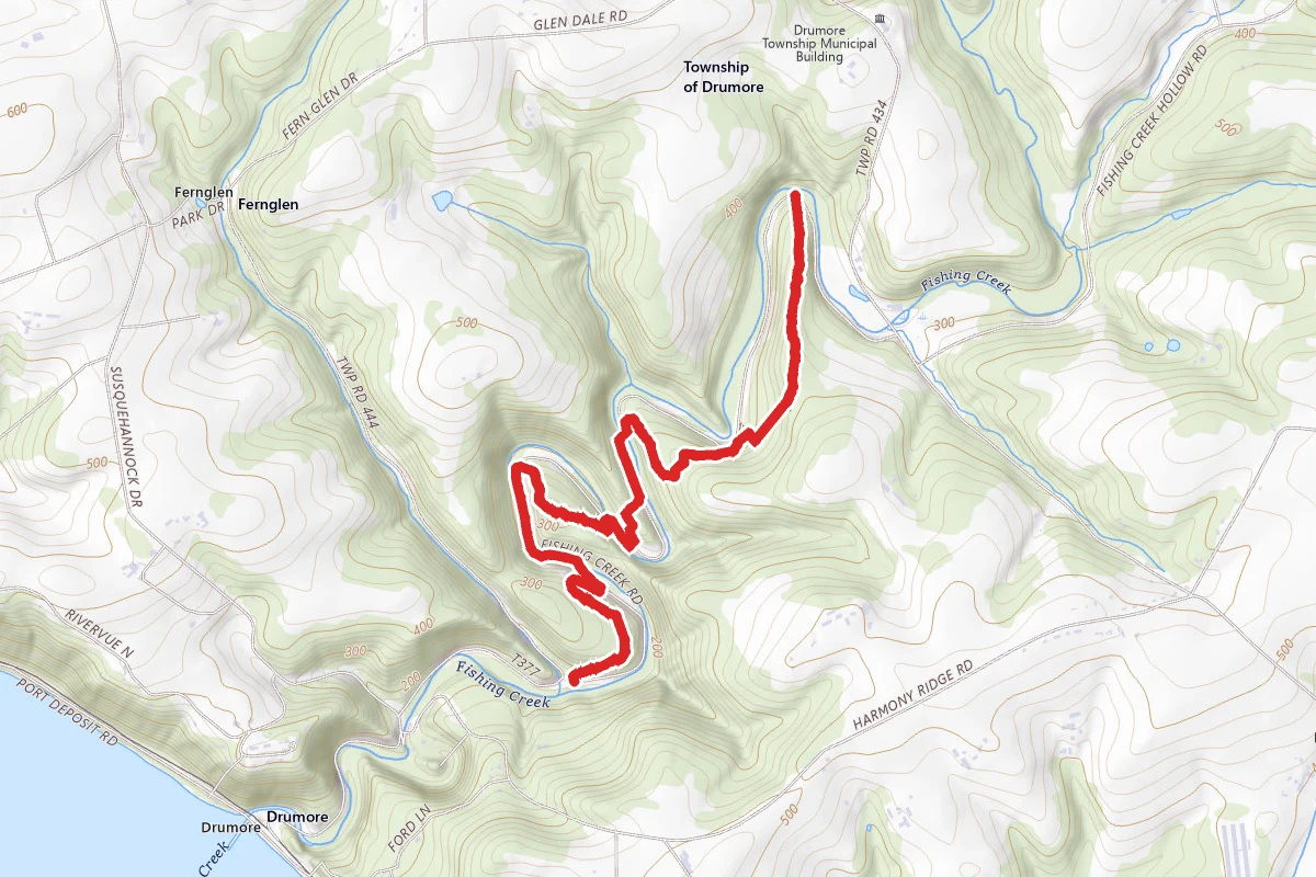 Fishing Creek South Trails
