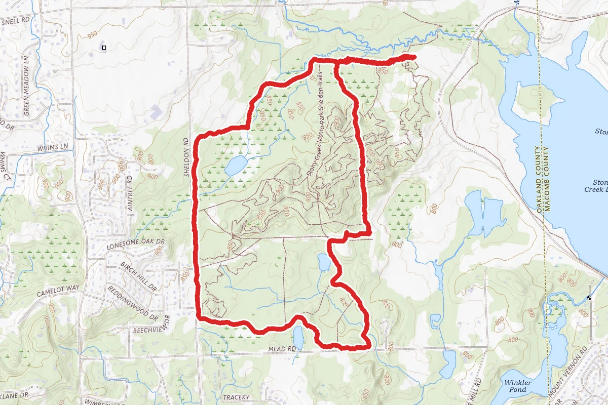 Stony Creek West Branch Loop