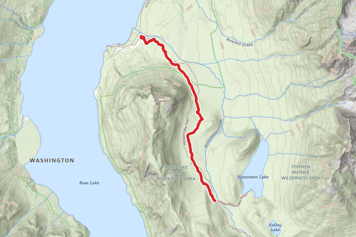 Hozomeen Lake Trail