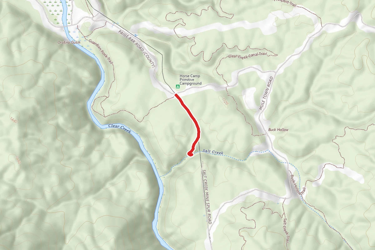 Salt Creek Mine Trail