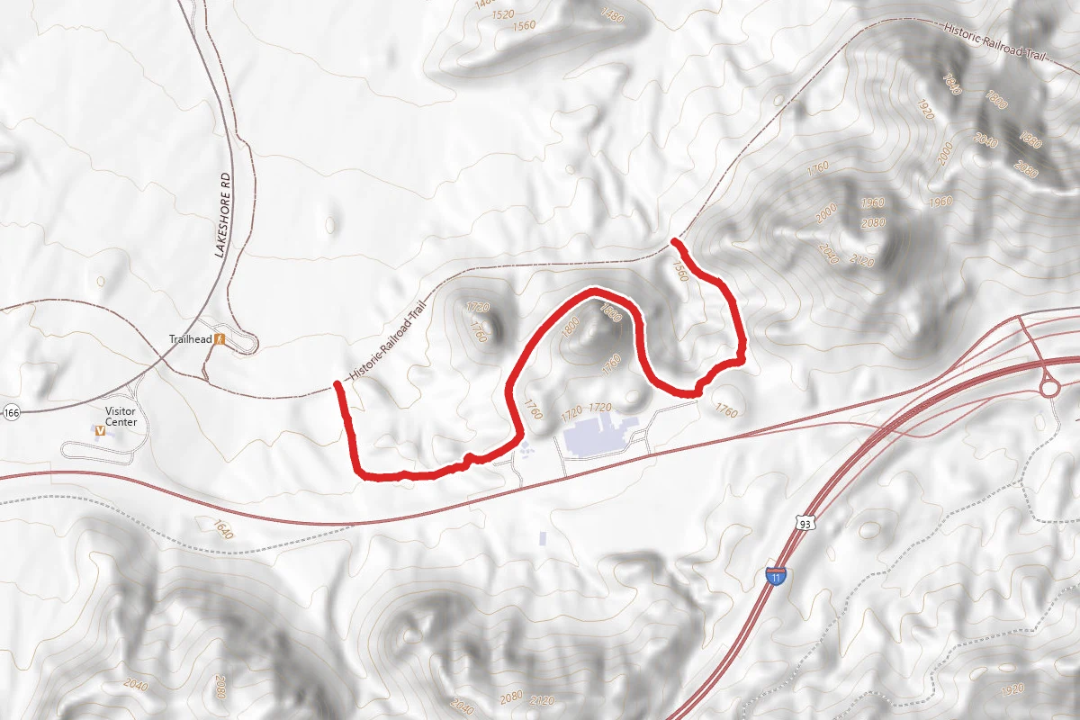 Historic Railroad Trail Alternate Route