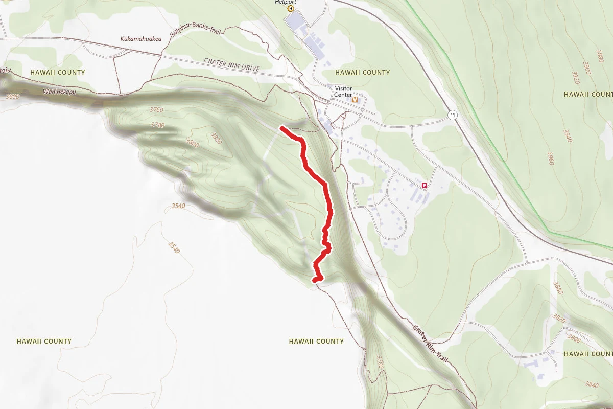Halemaumau Trail