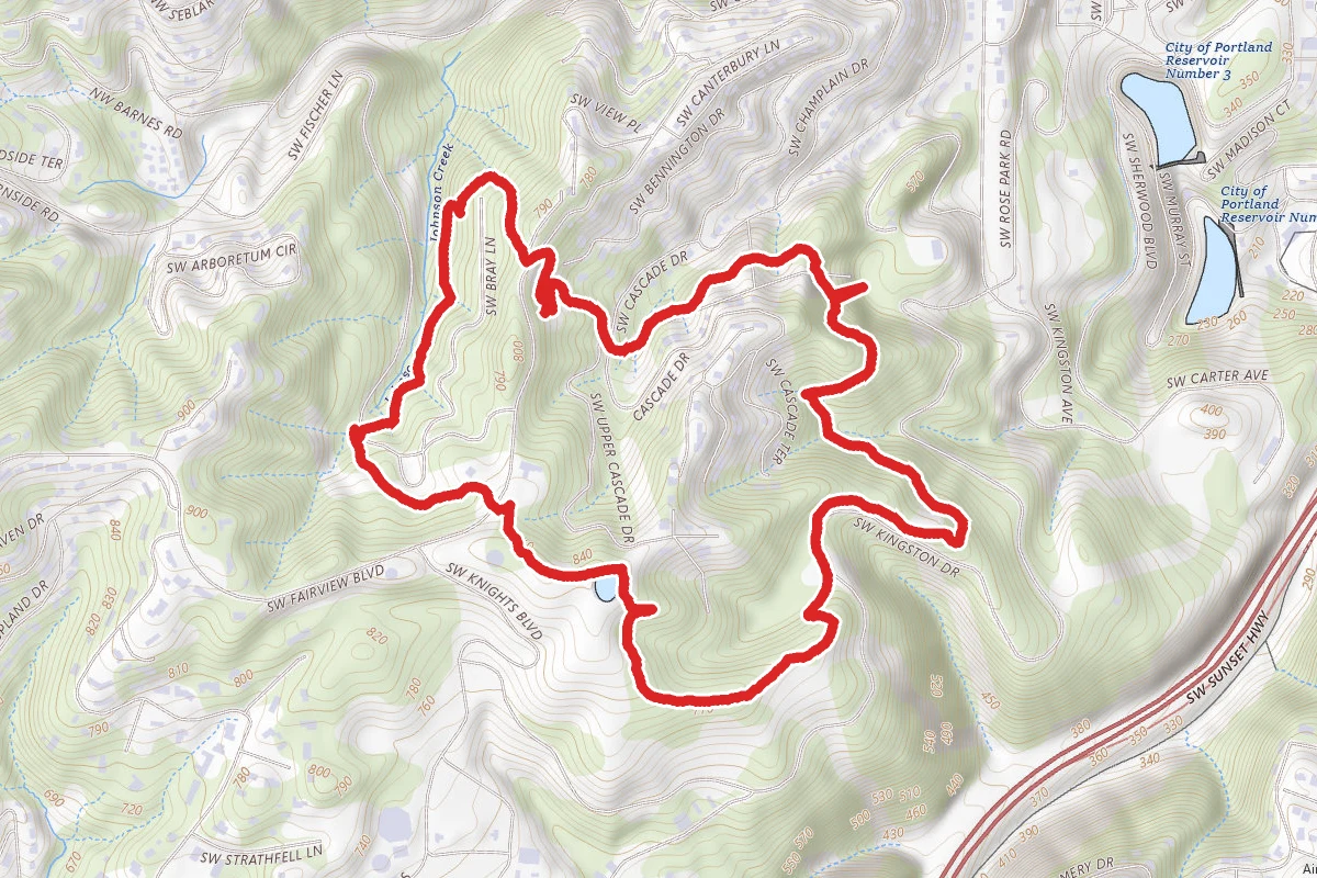 Wildwood and Redwood Trail Loop