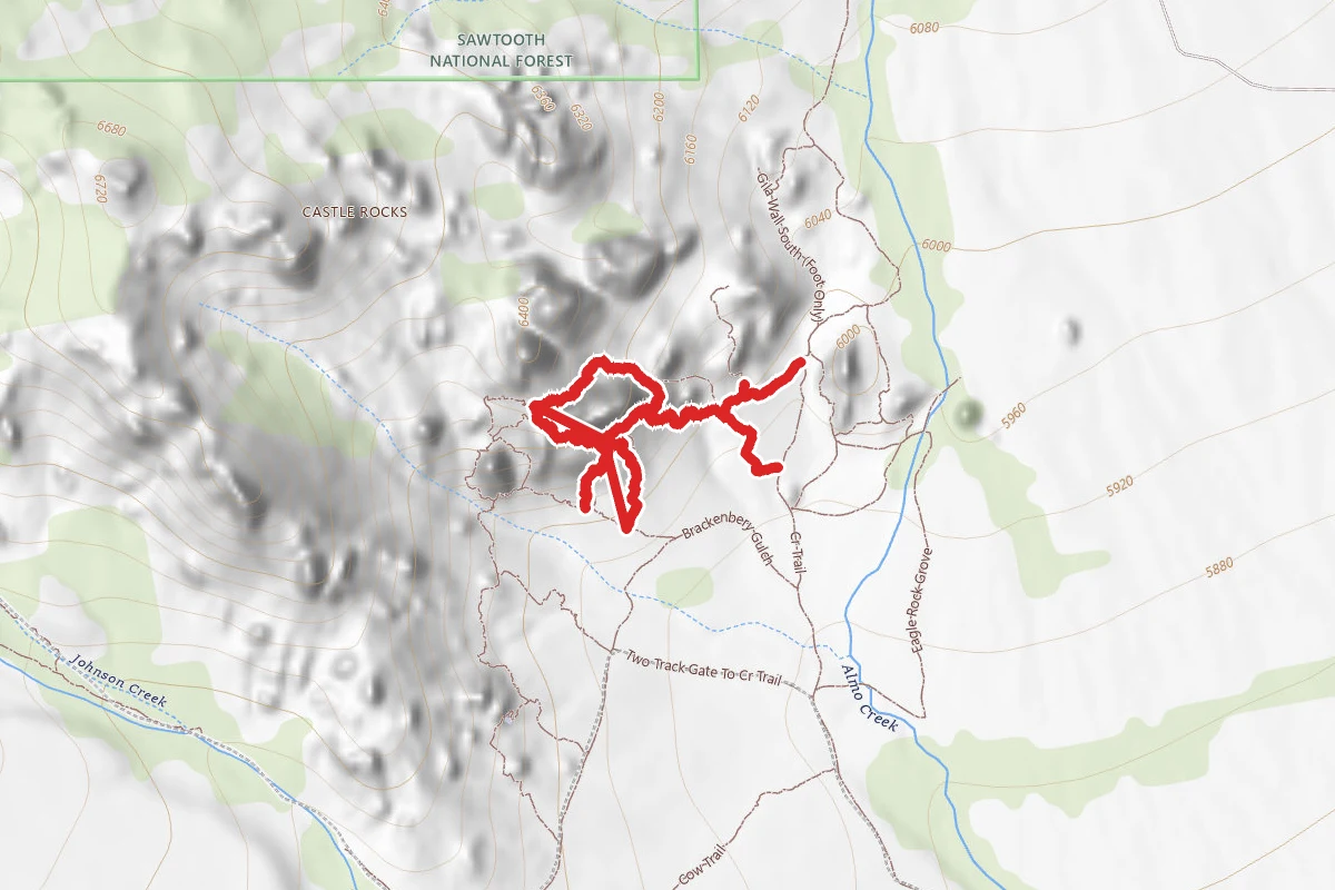 Comp wall Trail