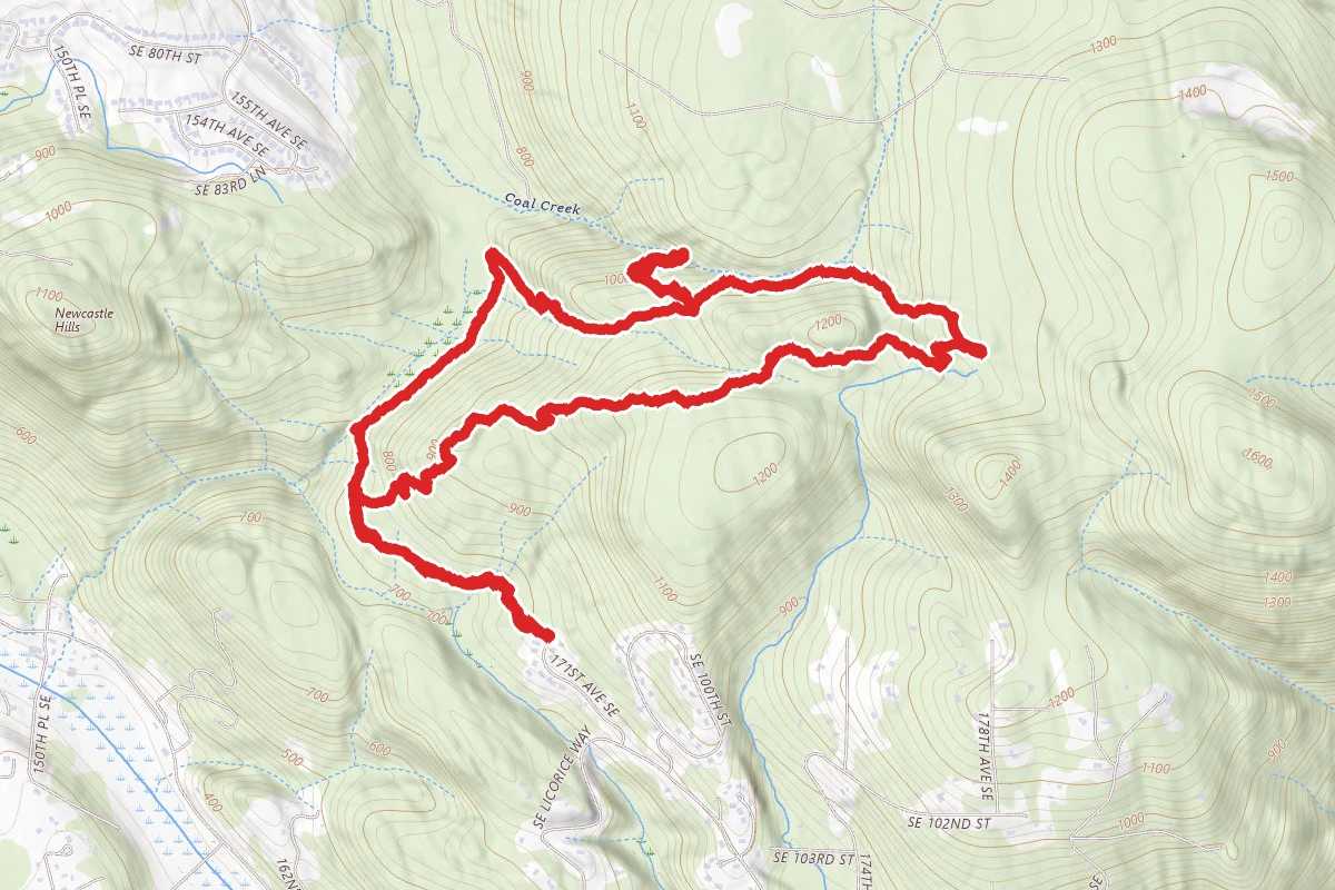 Indian, Shy Bear and Quarry Loop