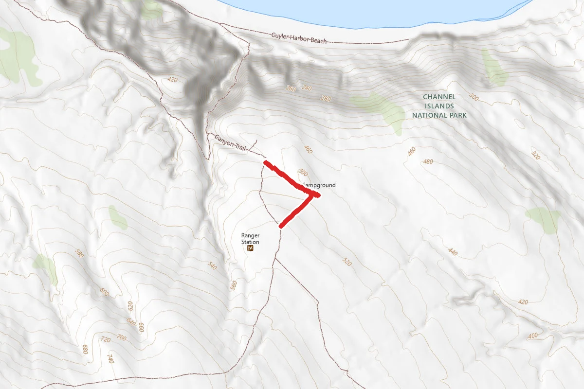 San Miguel Campground Trail