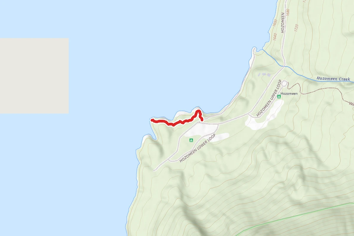 Hozomeen Viewpoint Trail