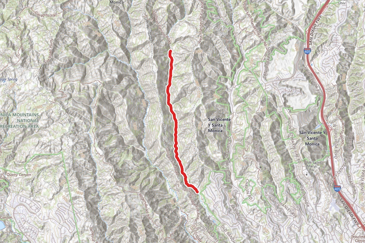 Sullivan Canyon Road