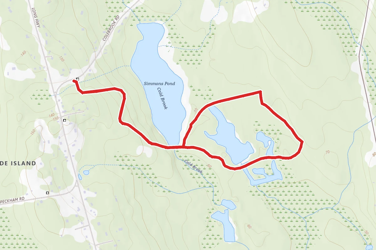 Farmsite Simmons Pond Loop