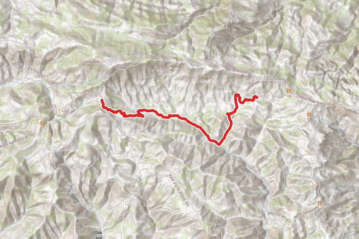 Backbone Trail - Upper Solstice Canyon