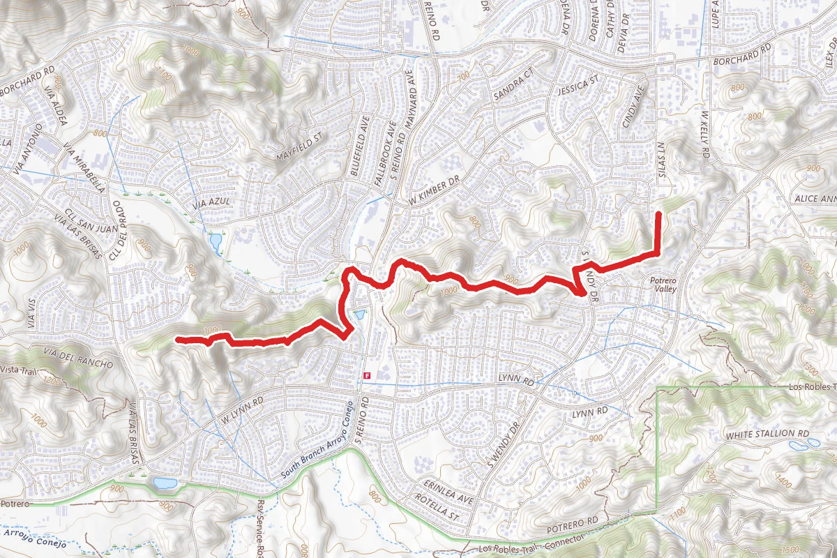 Potrero Ridge Trail