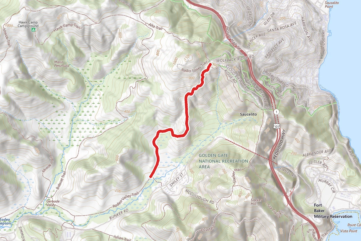 Upper Rodeo Trail