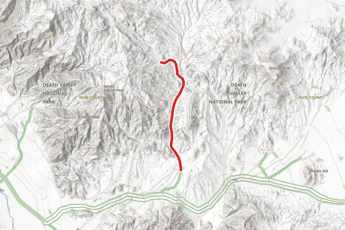 Virgin Springs Canyon
