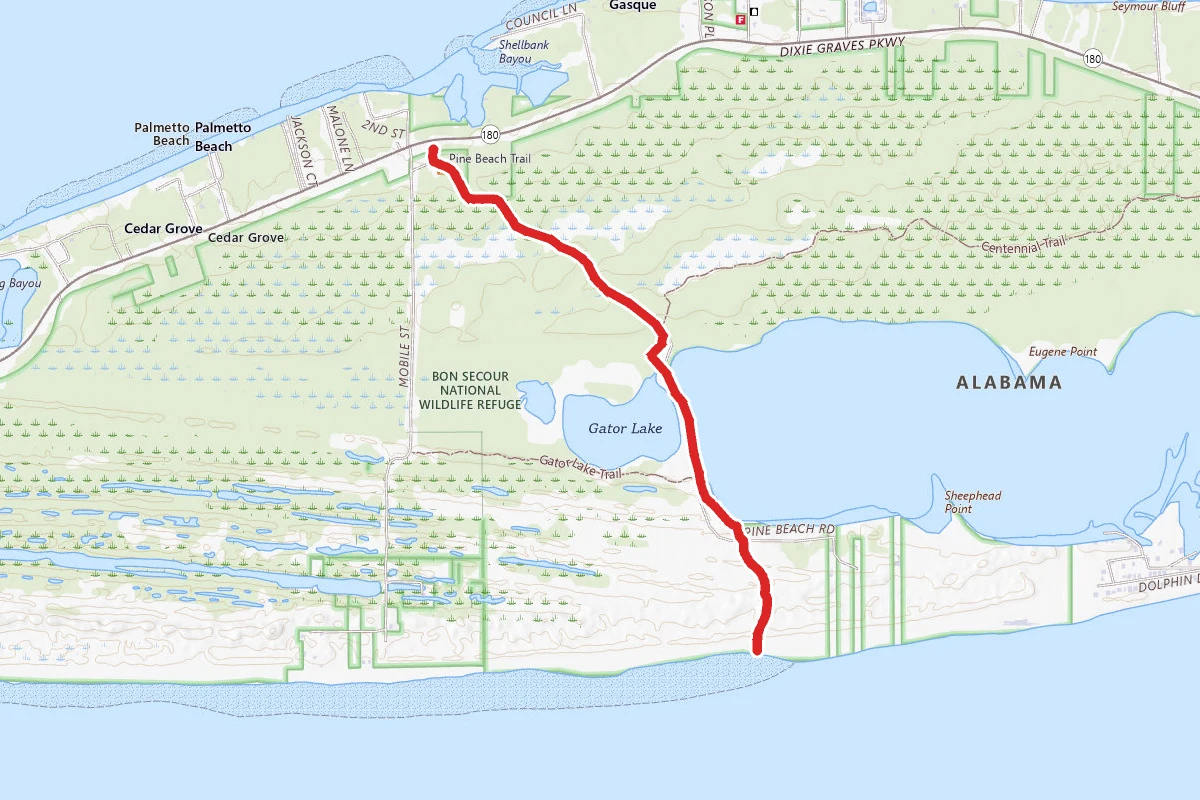 Pine Beach Trail