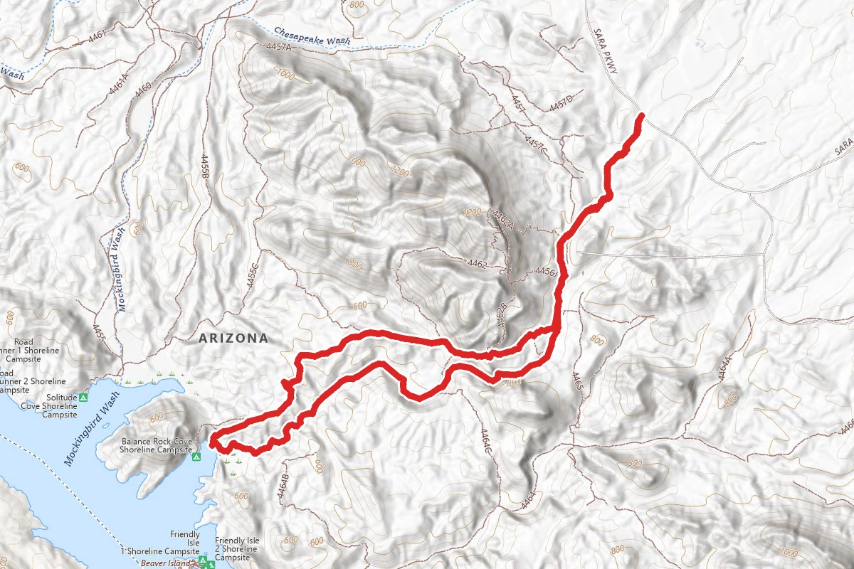 SARA (Special Activities and Recreation Area) Trail