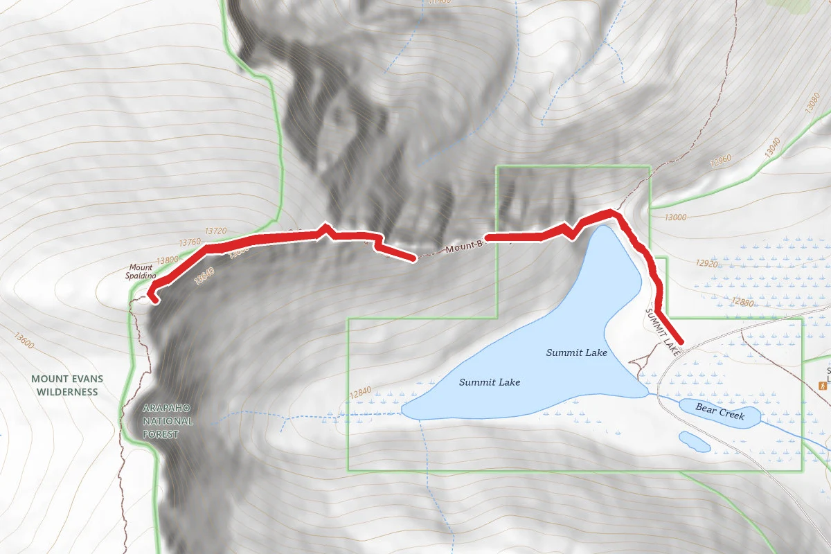 Mount Spalding Trail