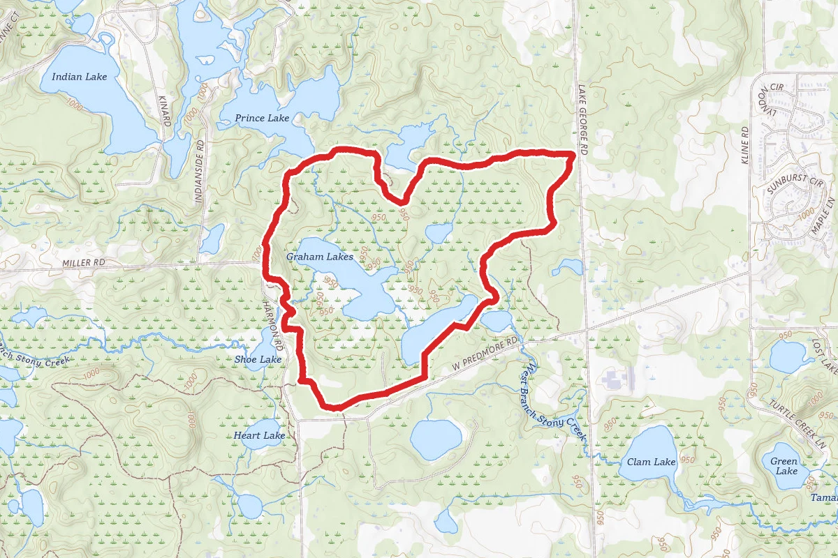 Graham Lakes Trail