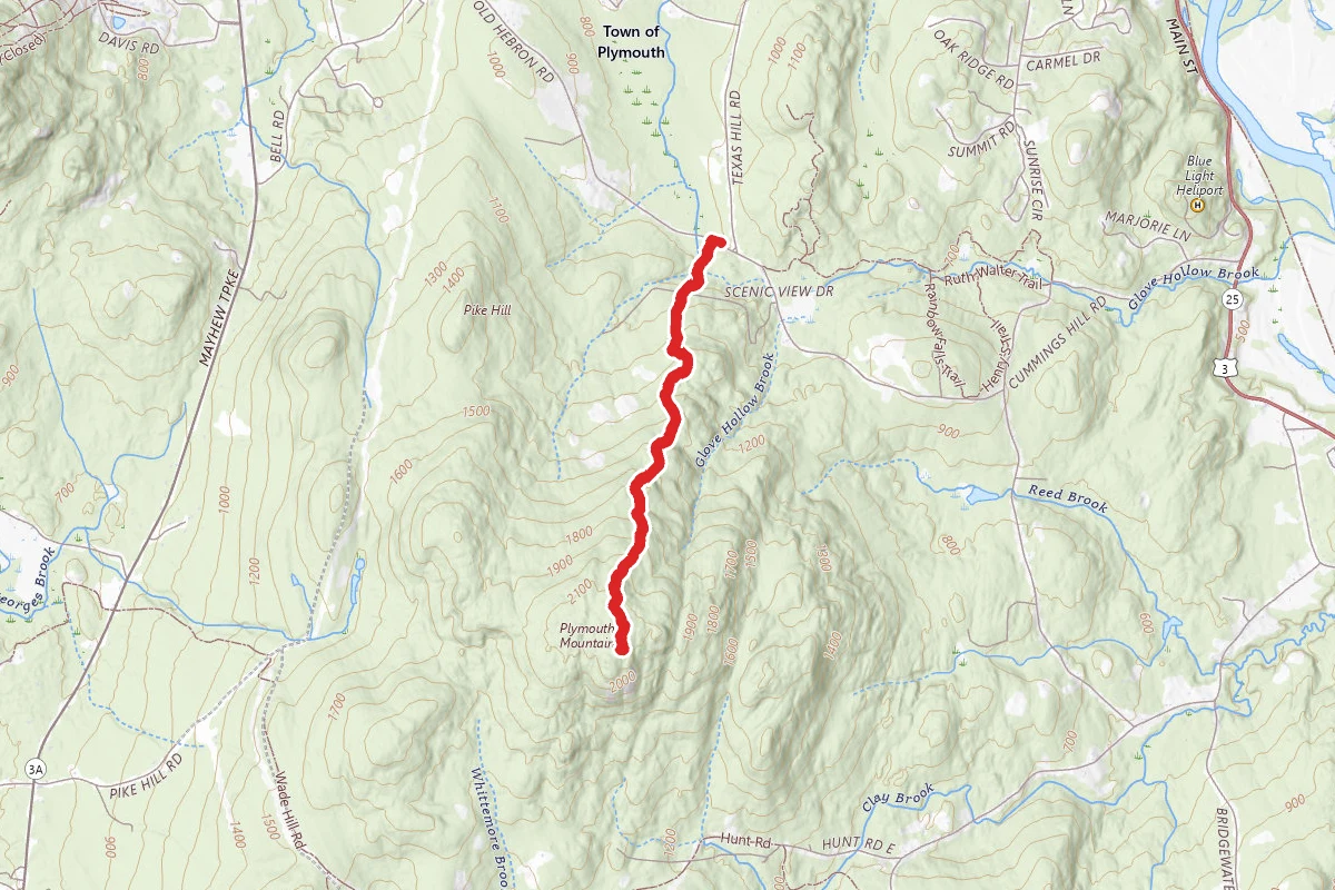 Plymouth Mountain Sutherland Trail