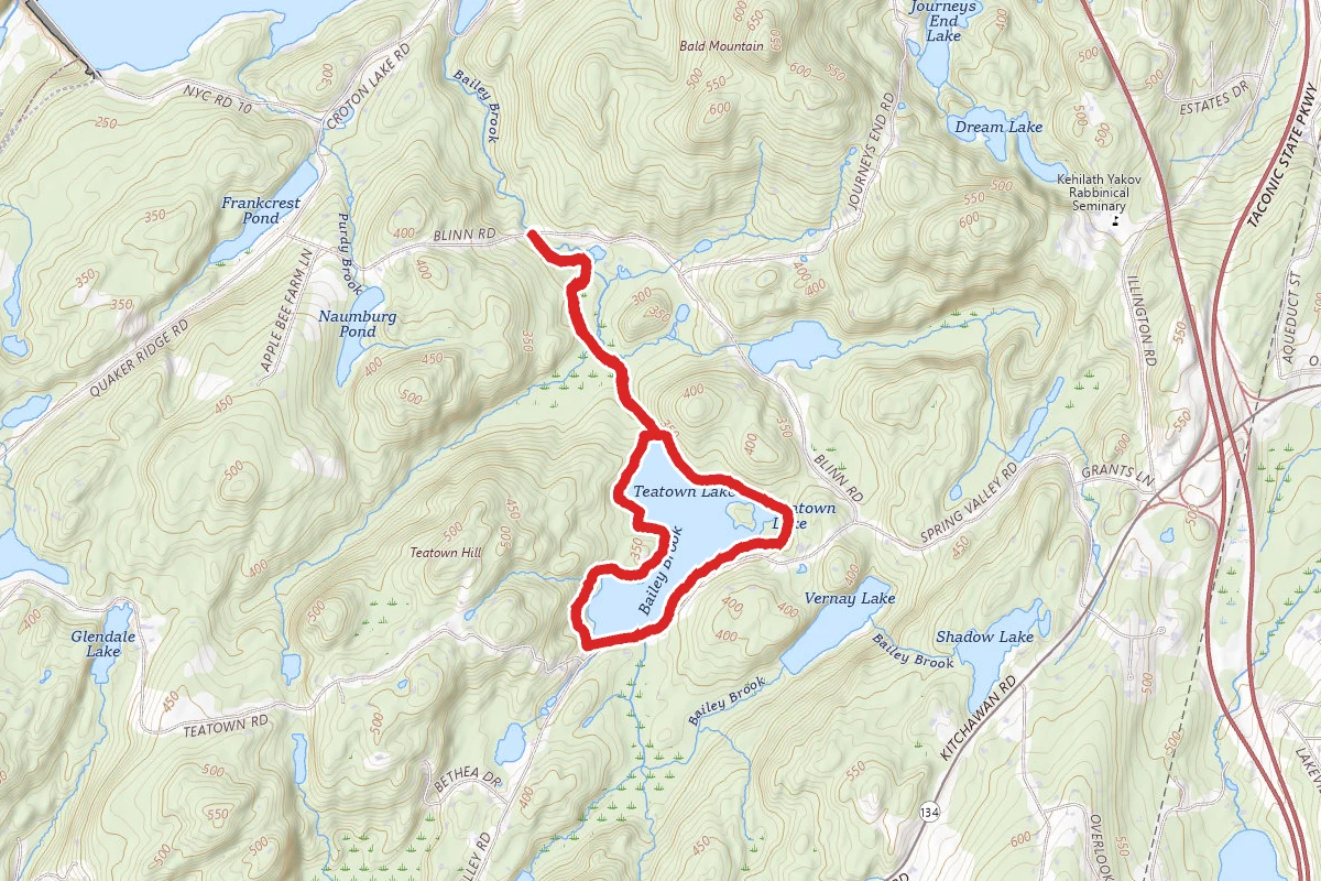 Teatown Lake Trail