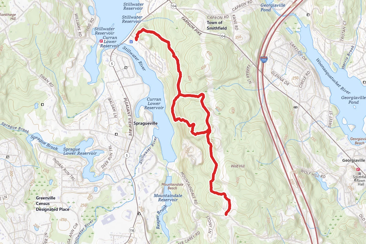 Mary Mowry Trail to Ken Weber Trail Loop