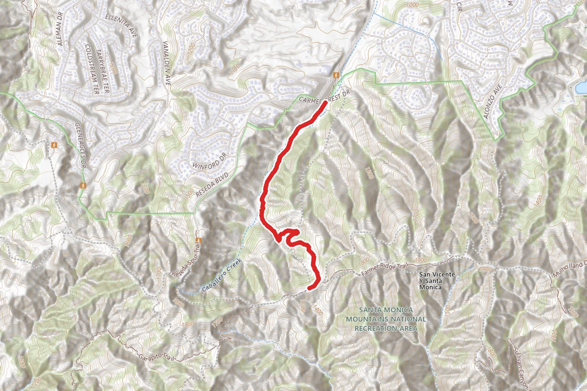 Caballero Canyon Trail