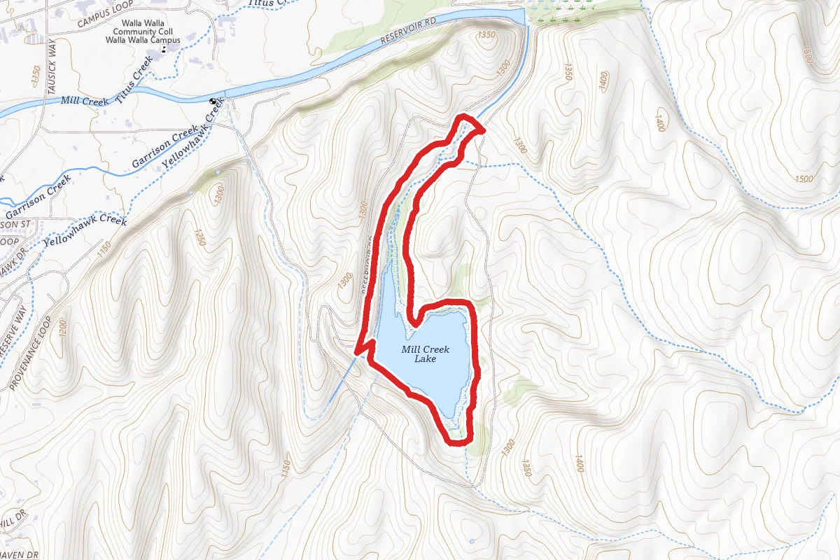 Bennington Lake Trail