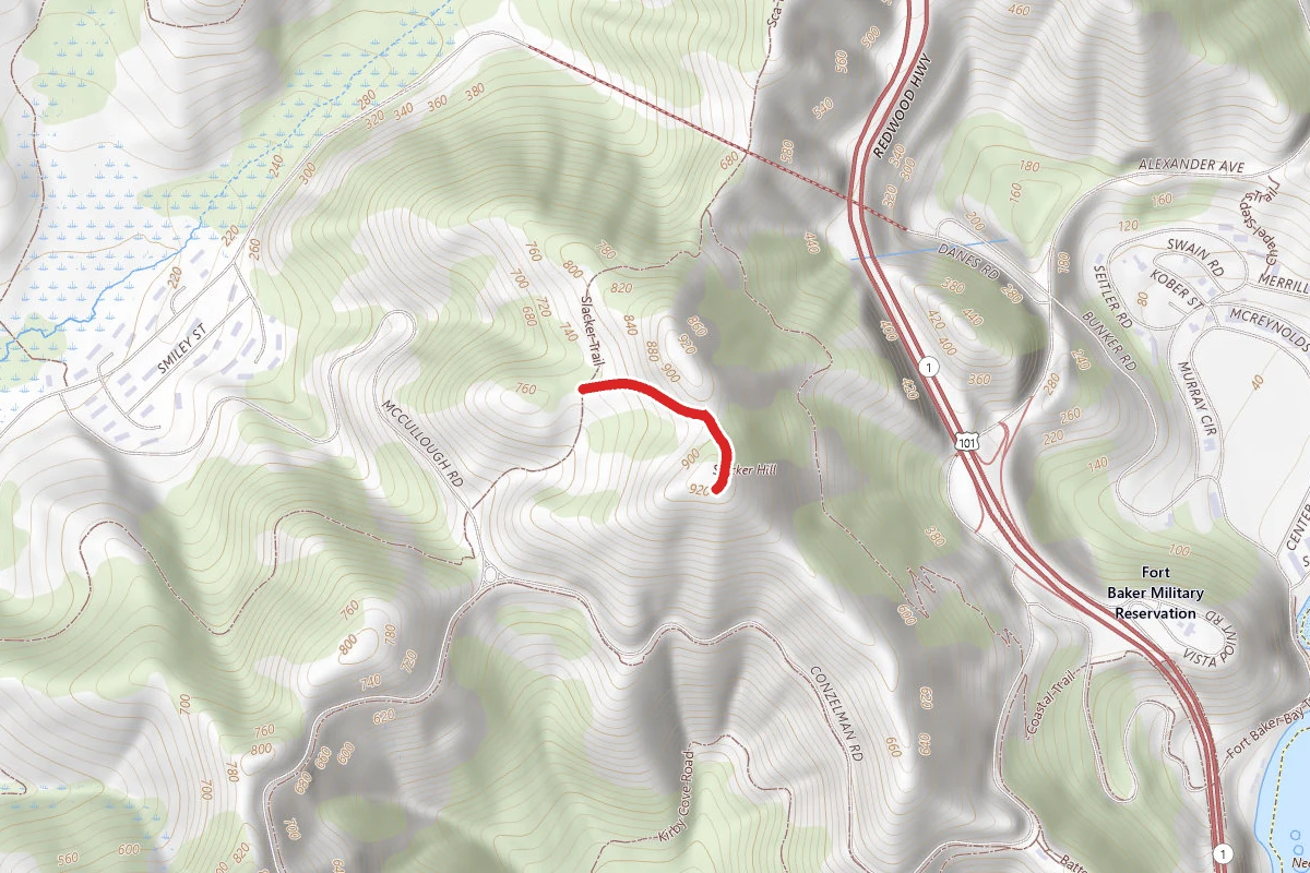 Slacker Ridge Trail