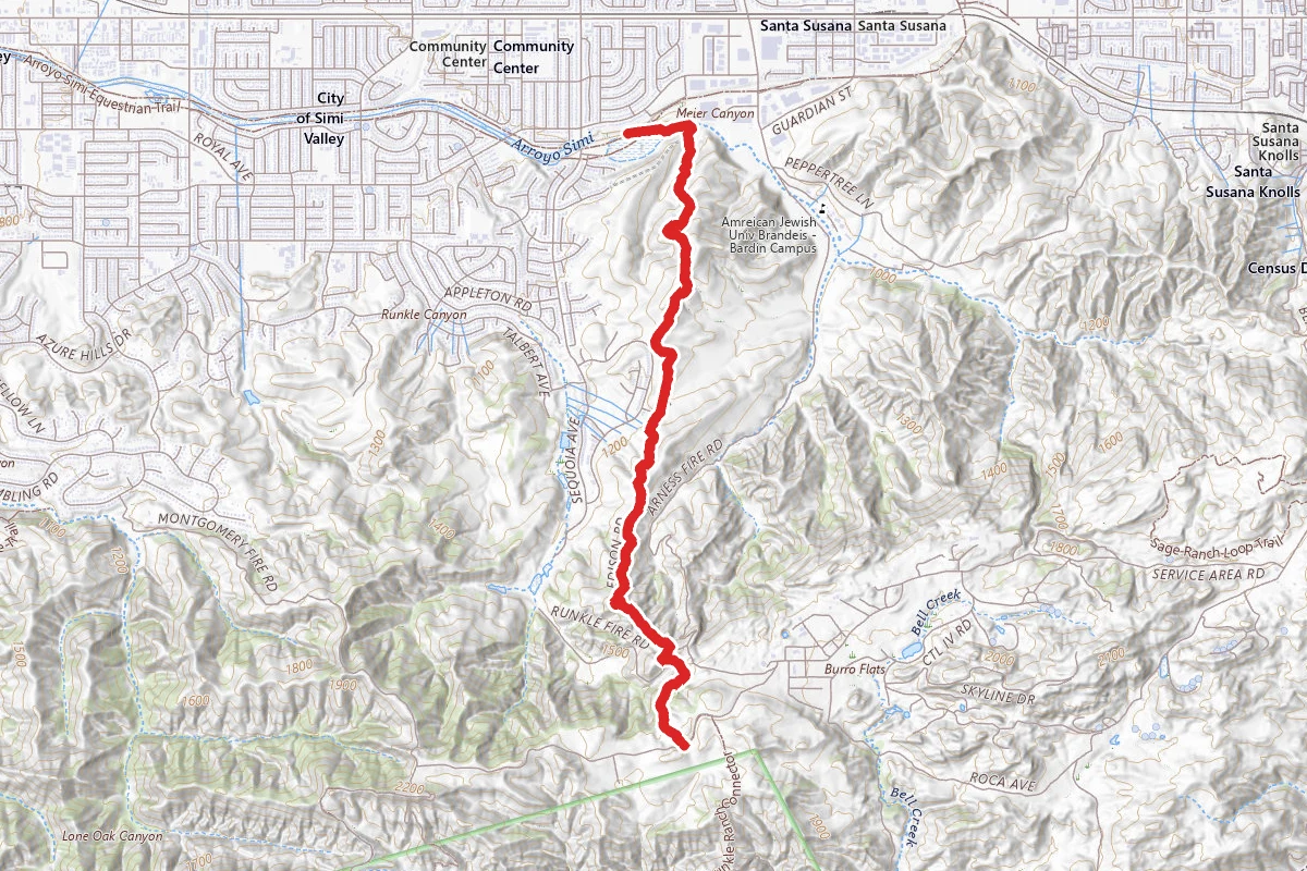 Rim of the Valley Trail