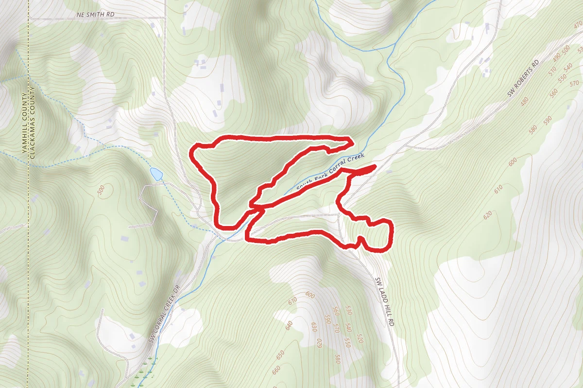 Magness Tree Farm Perimeter Loop