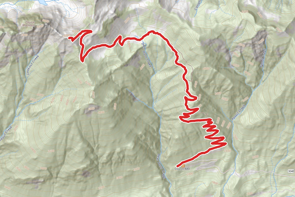 Church Mountain Trail