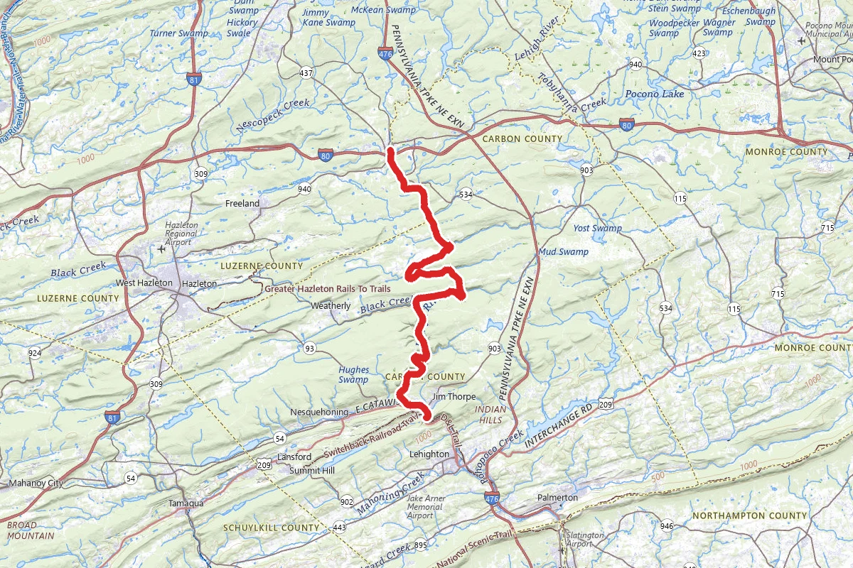 D&L Trail (Lehigh Gorge Trail)