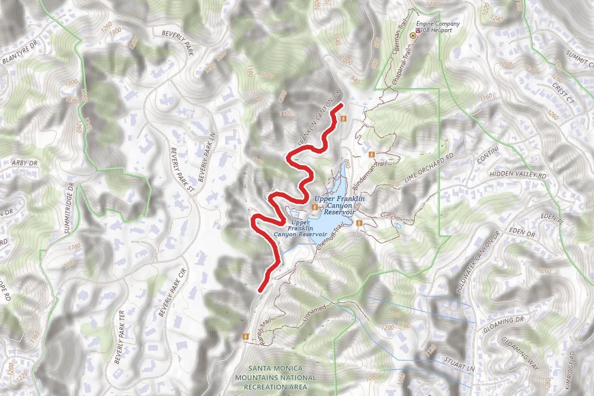 Franklin Canyon Drive