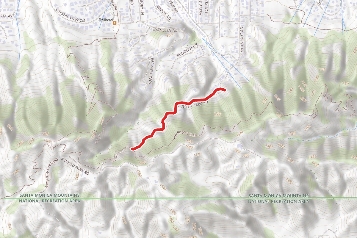 Ventu Park Fire Road