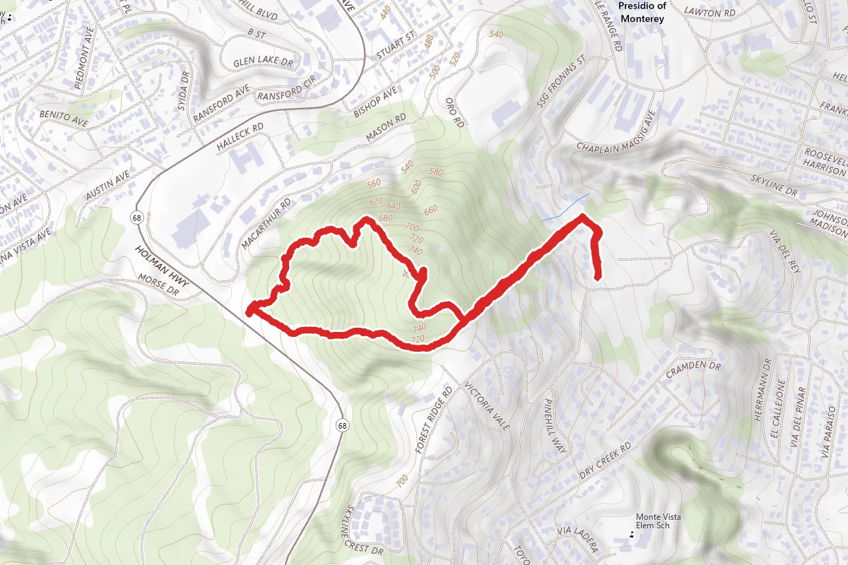 Huckleberry Hill Loop Trail