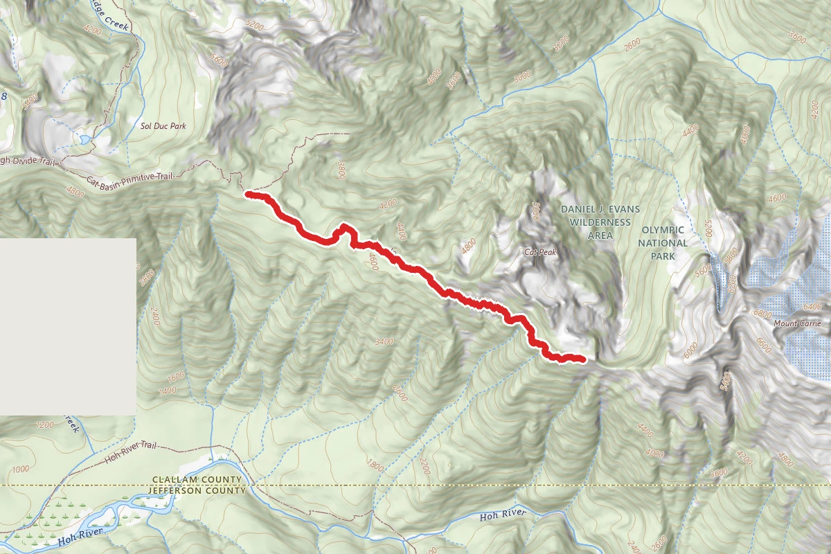 BAILEY RANGE WAY TRAIL