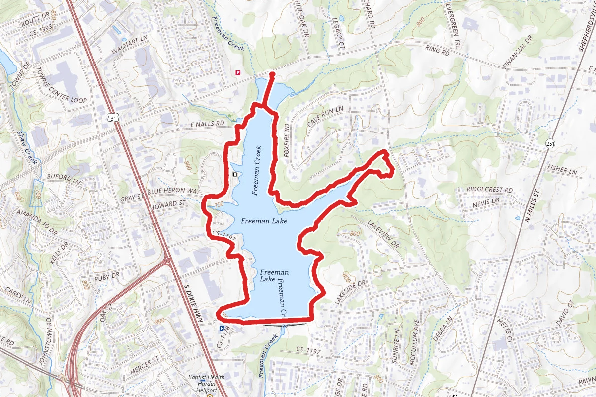 Freeman Lake Trail