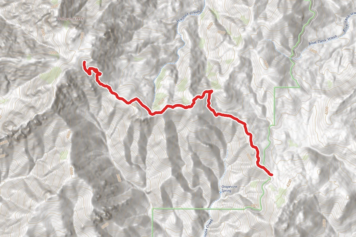 Wabayuma Trail