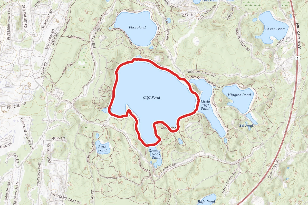 Cliff Pond Trail