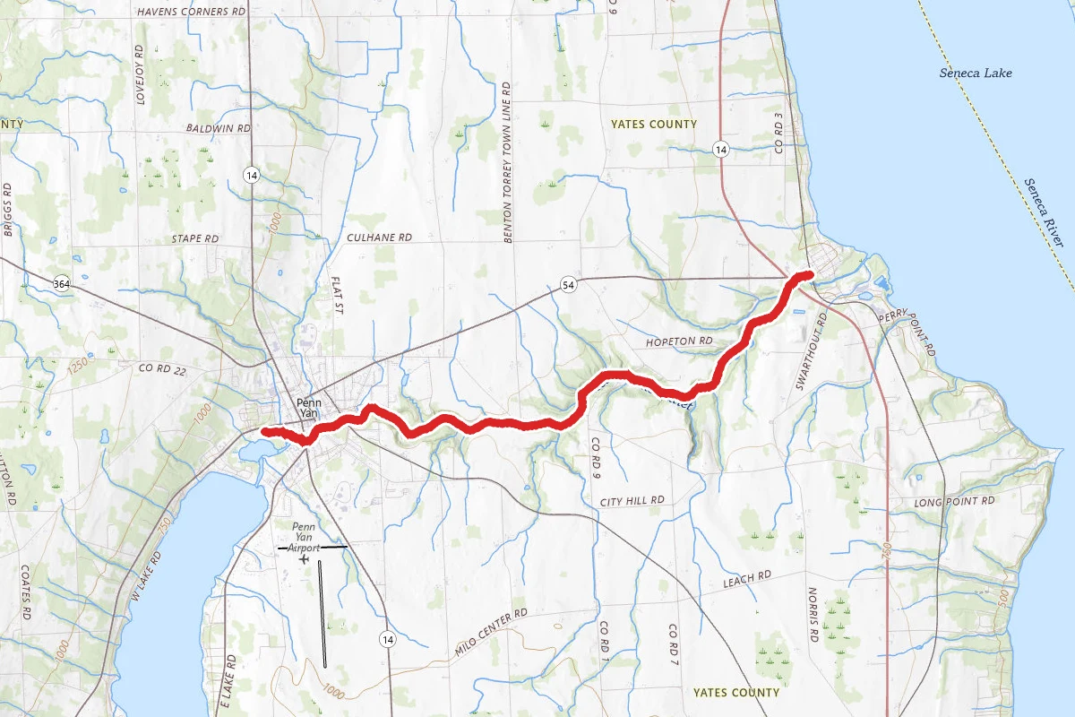 Keuka Lake Outlet Trail