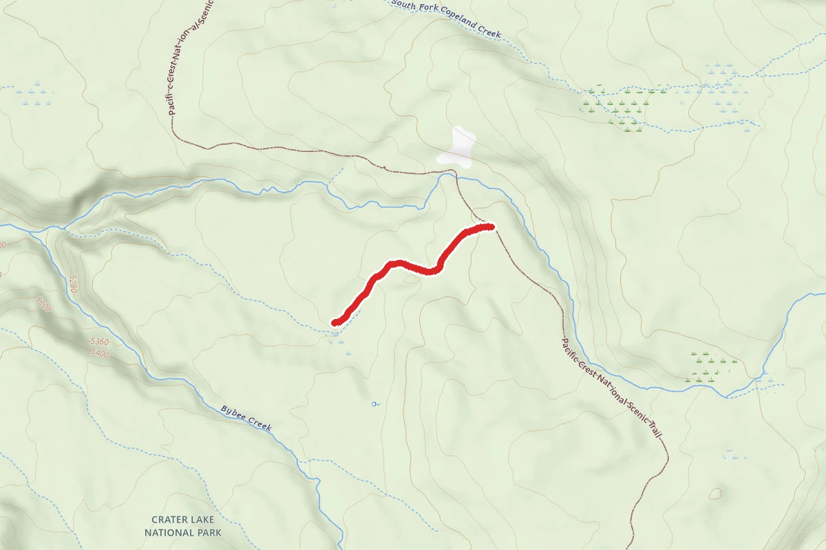 Pacific Crest Campsite Trail