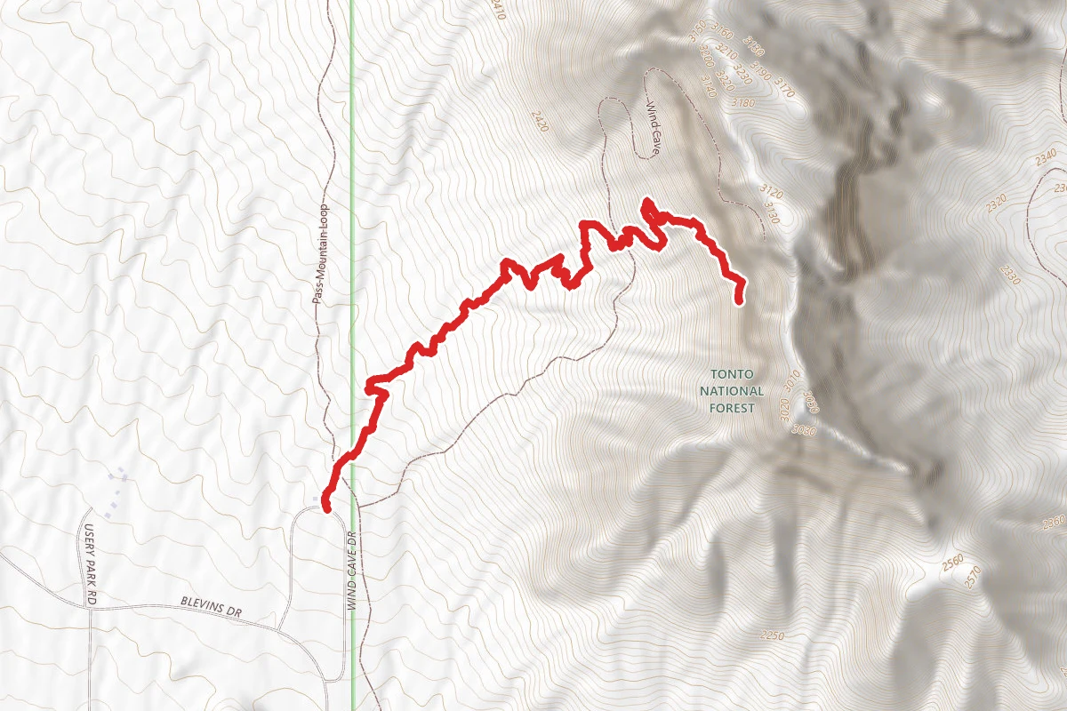Wind Cave Trail
