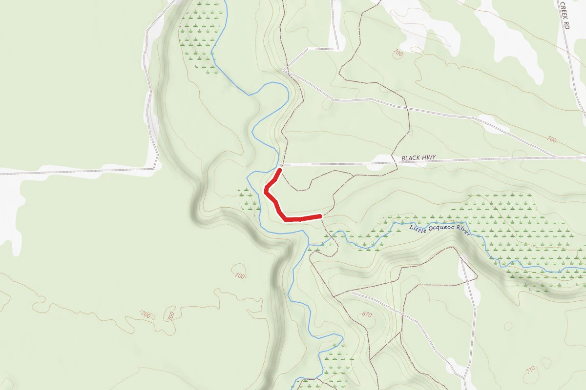 Ocqueoc Falls Bicentennial Pathway