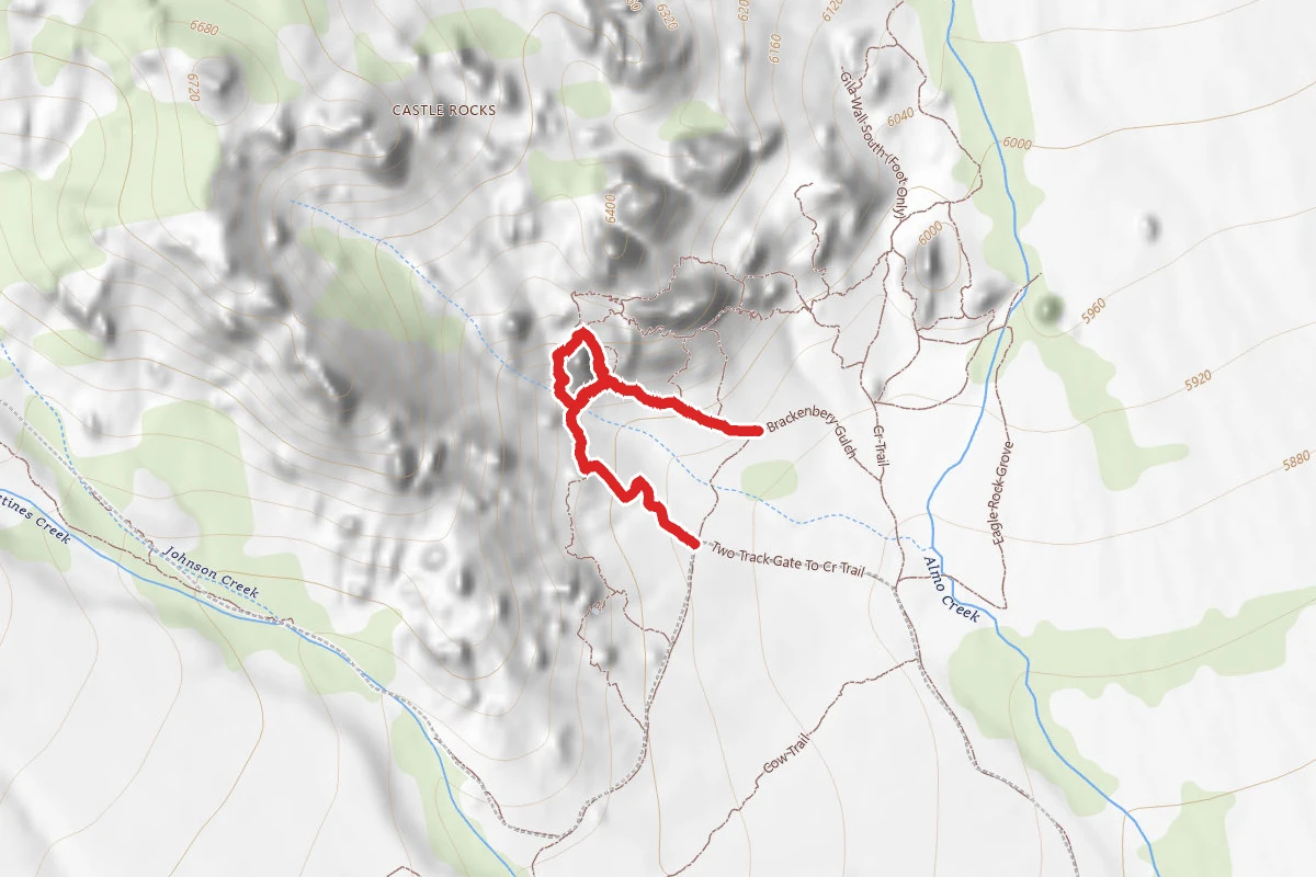 Bracksiek`s Pillar Trail